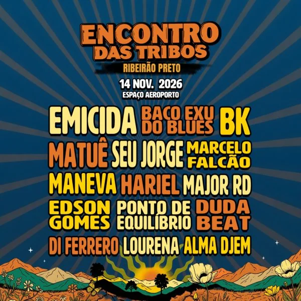 Cartaz de Encontro das Tribos